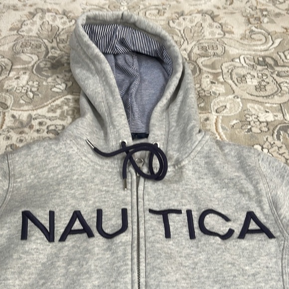 NAUTICA Gray Zip up Size S Women’s - Picture 2 of 6